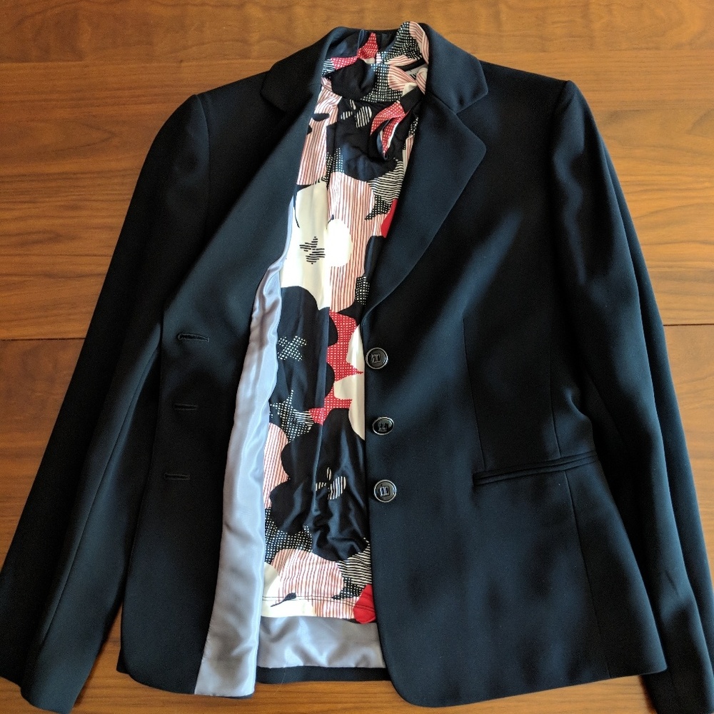 SOLD Lined Blazer/Pants Suit